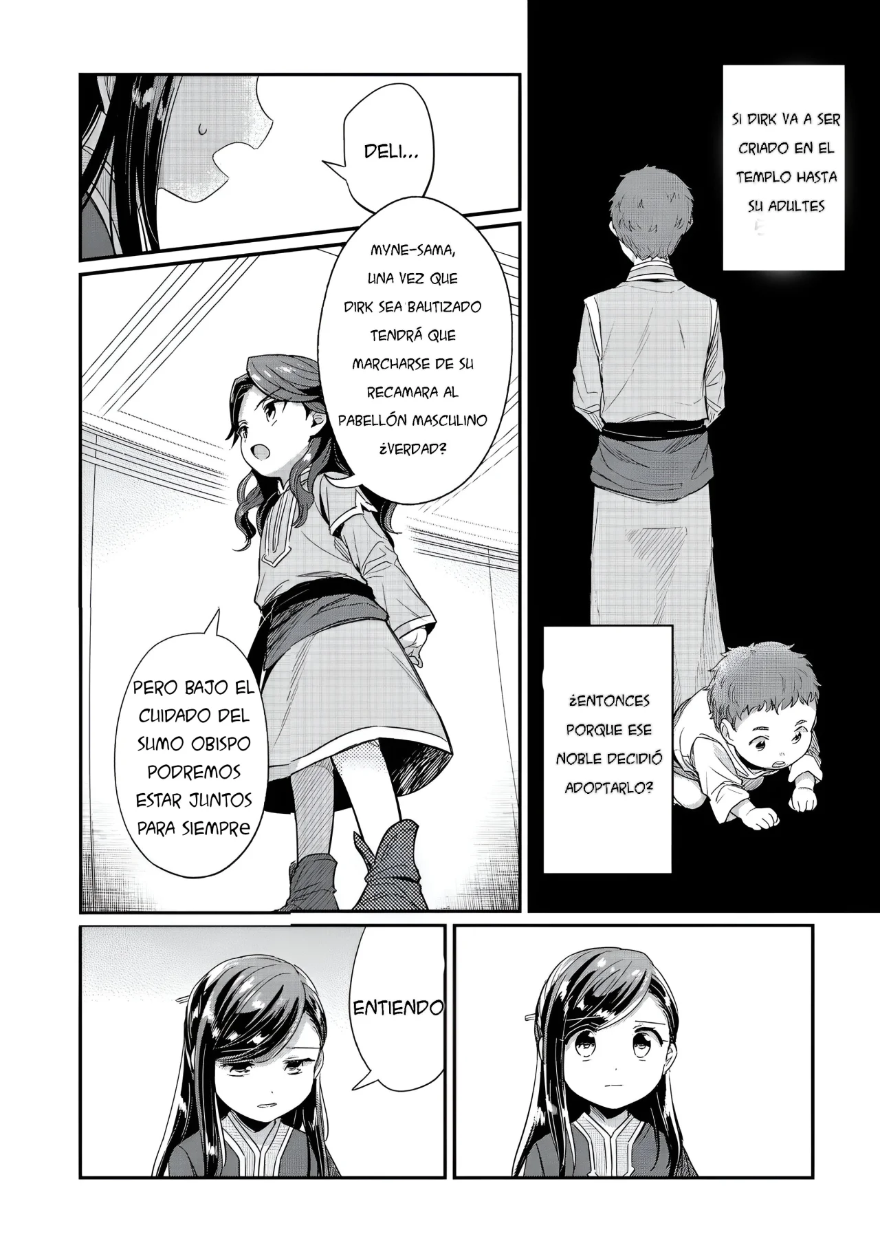 Honzuki no Gekokujou: Shisho ni Naru Tame ni wa Shudan wo Erandeiraremasen Dai 2-bu – Hon no Tame nara Miko ni Naru! Capítulo 57 - Page 5