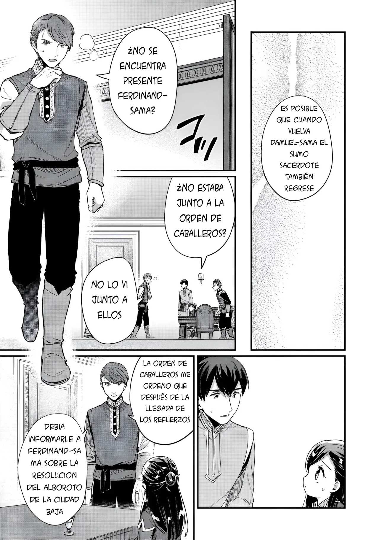Honzuki no Gekokujou: Shisho ni Naru Tame ni wa Shudan wo Erandeiraremasen Dai 2-bu – Hon no Tame nara Miko ni Naru! Capítulo 58 - Page 22