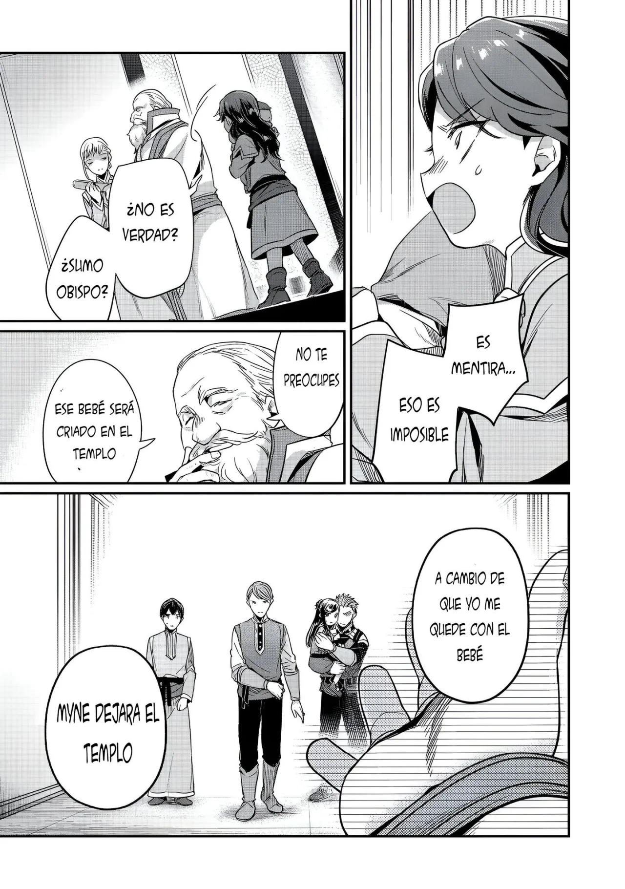 Honzuki no Gekokujou: Shisho ni Naru Tame ni wa Shudan wo Erandeiraremasen Dai 2-bu – Hon no Tame nara Miko ni Naru! Capítulo 59 - Page 7