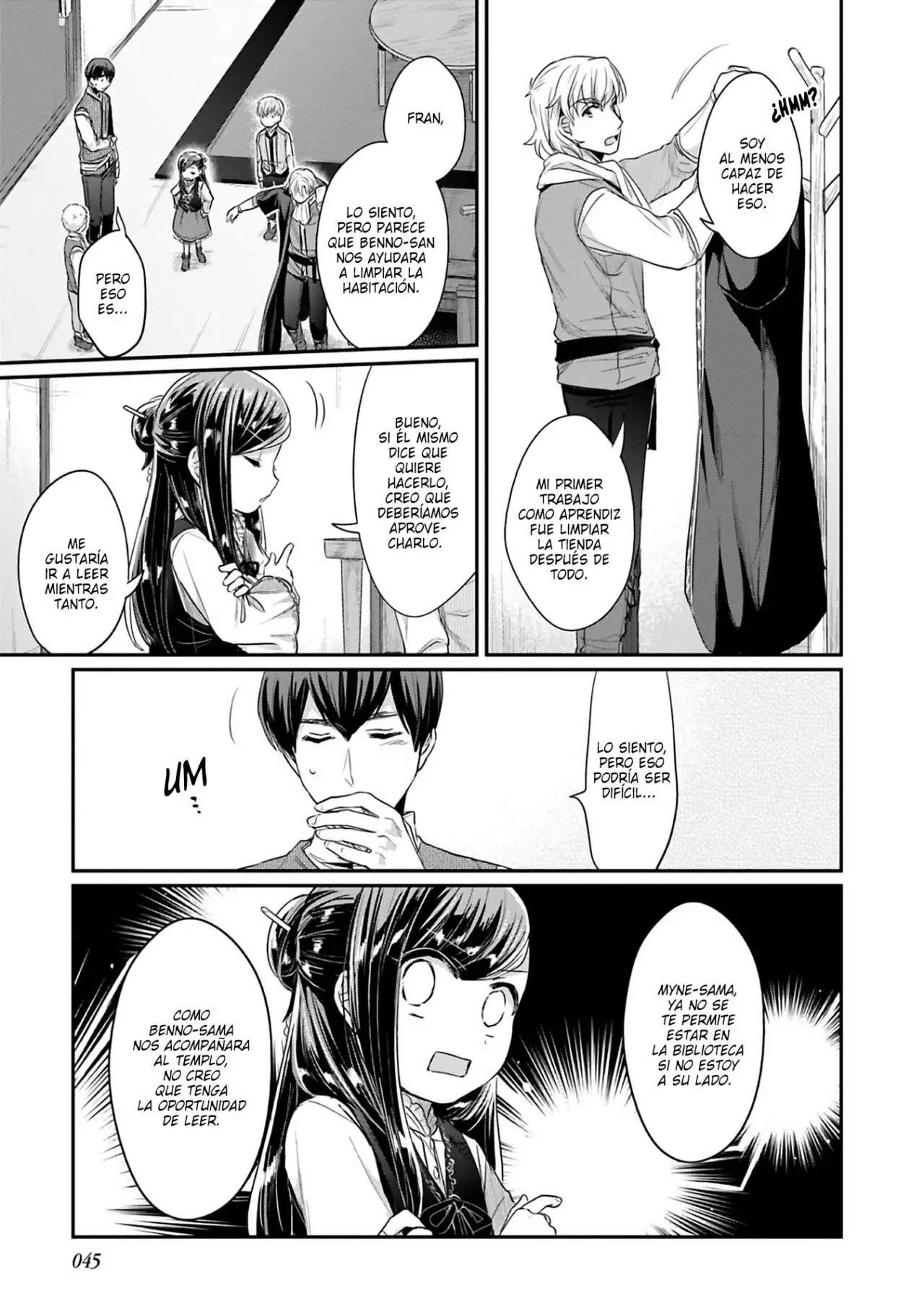 Honzuki no Gekokujou: Shisho ni Naru Tame ni wa Shudan wo Erandeiraremasen Dai 2-bu – Hon no Tame nara Miko ni Naru! Capítulo 6 - Page 18