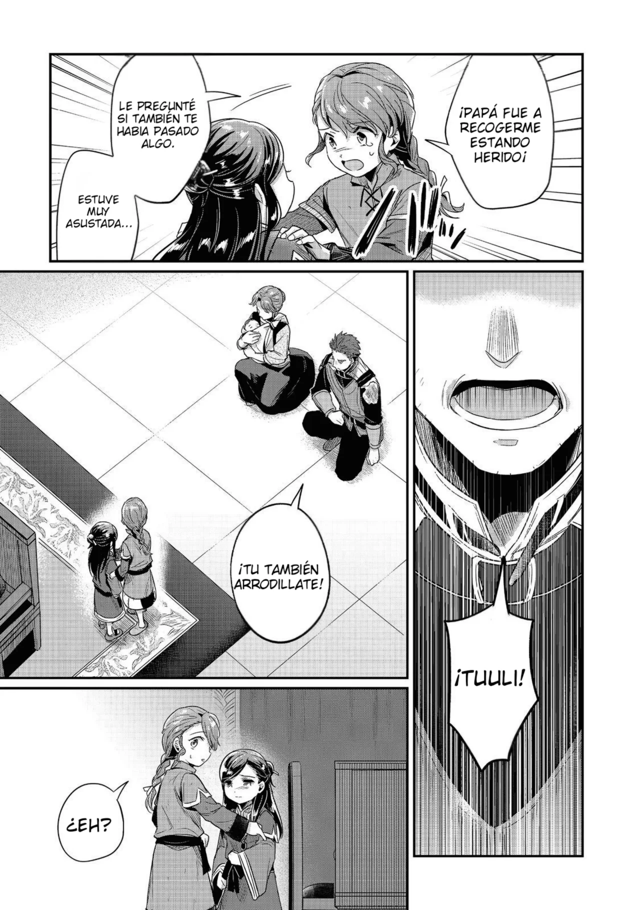 Honzuki no Gekokujou: Shisho ni Naru Tame ni wa Shudan wo Erandeiraremasen Dai 2-bu – Hon no Tame nara Miko ni Naru! Capítulo 63 - Page 4