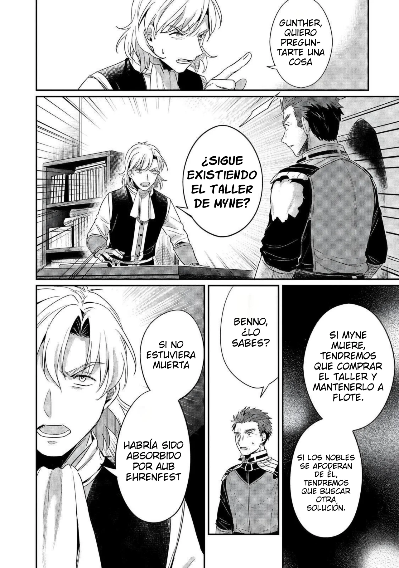 Honzuki no Gekokujou: Shisho ni Naru Tame ni wa Shudan wo Erandeiraremasen Dai 2-bu – Hon no Tame nara Miko ni Naru! Capítulo 64.5 - Page 9