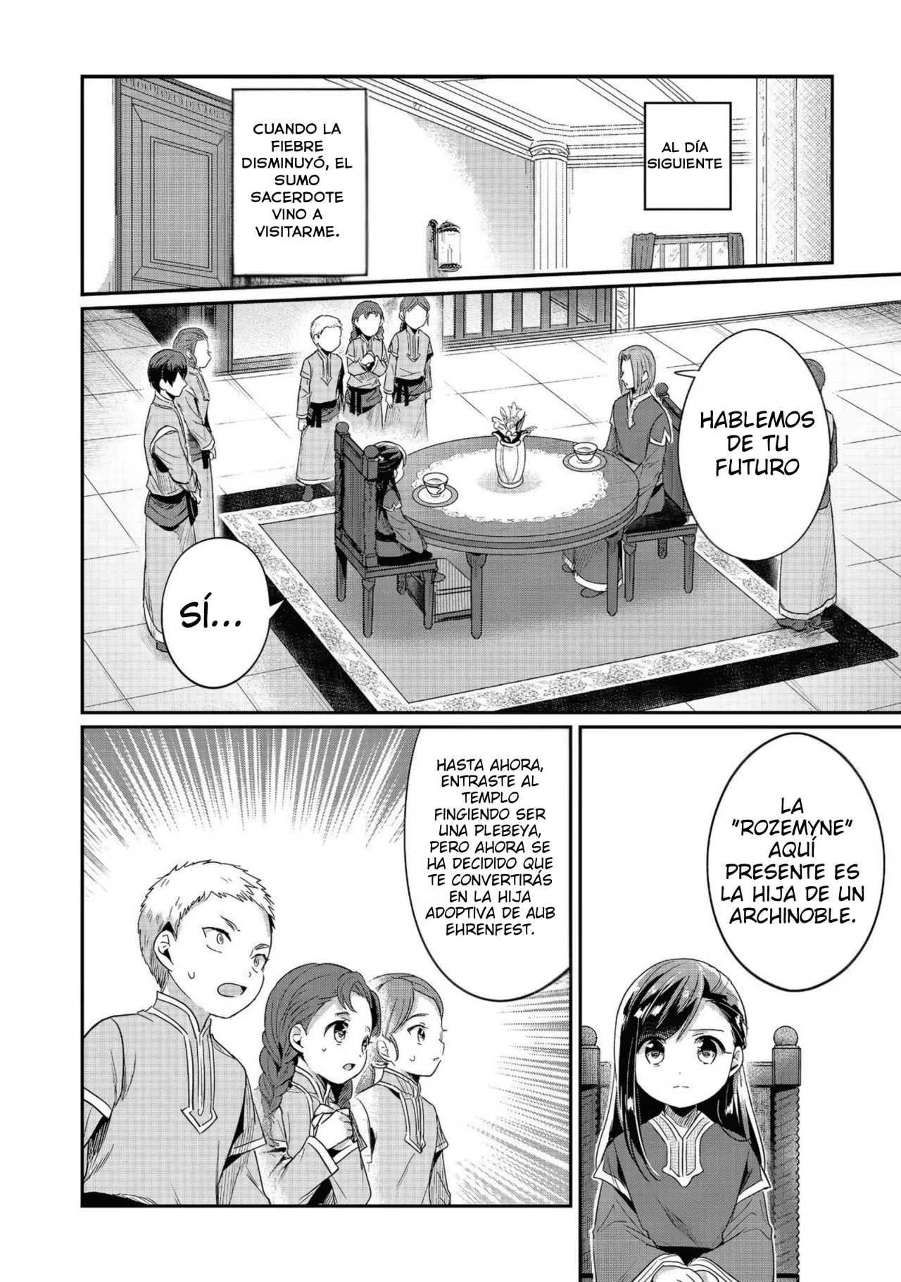 Honzuki no Gekokujou: Shisho ni Naru Tame ni wa Shudan wo Erandeiraremasen Dai 2-bu – Hon no Tame nara Miko ni Naru! Capítulo 64 - Page 28