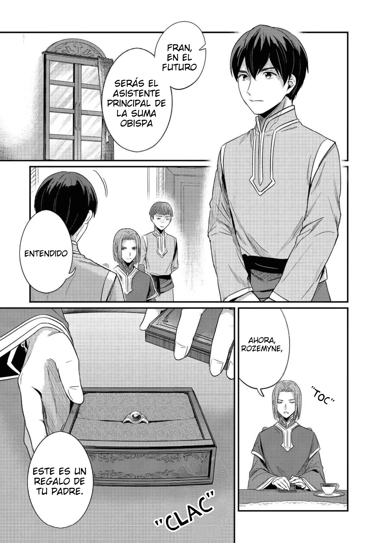 Honzuki no Gekokujou: Shisho ni Naru Tame ni wa Shudan wo Erandeiraremasen Dai 2-bu – Hon no Tame nara Miko ni Naru! Capítulo 64 - Page 33