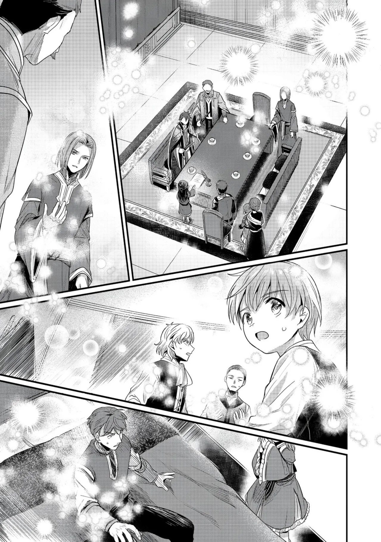 Honzuki no Gekokujou: Shisho ni Naru Tame ni wa Shudan wo Erandeiraremasen Dai 2-bu – Hon no Tame nara Miko ni Naru! Capítulo 64 - Page 9