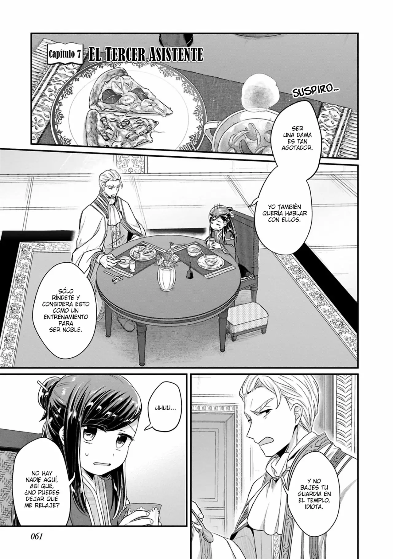 Honzuki no Gekokujou: Shisho ni Naru Tame ni wa Shudan wo Erandeiraremasen Dai 2-bu – Hon no Tame nara Miko ni Naru! Capítulo 7 - Page 2