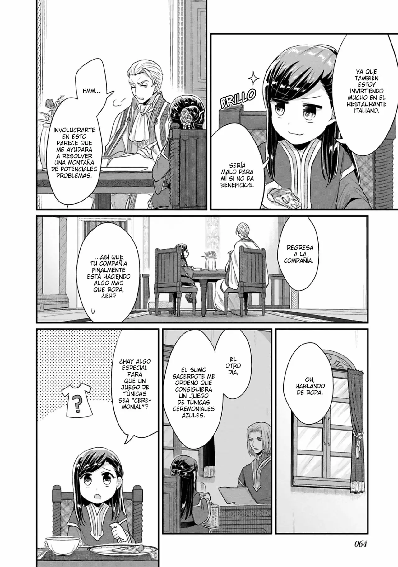Honzuki no Gekokujou: Shisho ni Naru Tame ni wa Shudan wo Erandeiraremasen Dai 2-bu – Hon no Tame nara Miko ni Naru! Capítulo 7 - Page 5
