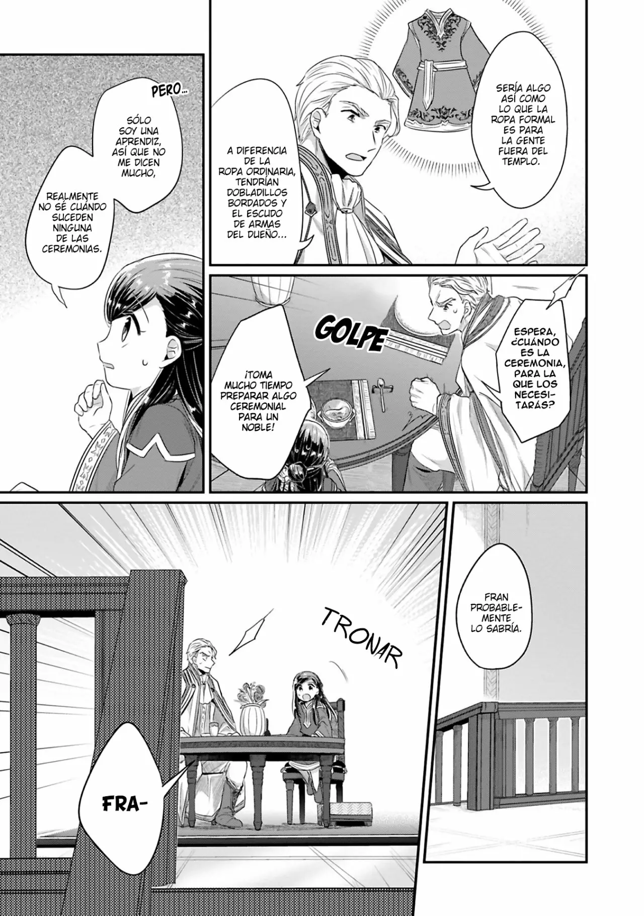 Honzuki no Gekokujou: Shisho ni Naru Tame ni wa Shudan wo Erandeiraremasen Dai 2-bu – Hon no Tame nara Miko ni Naru! Capítulo 7 - Page 6