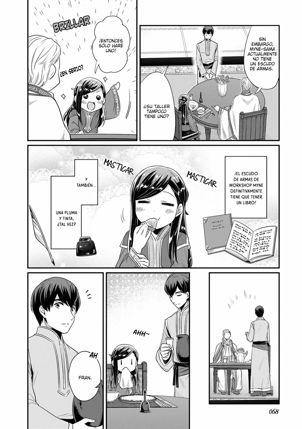 Honzuki no Gekokujou: Shisho ni Naru Tame ni wa Shudan wo Erandeiraremasen Dai 2-bu – Hon no Tame nara Miko ni Naru! Capítulo 7 - Page 9