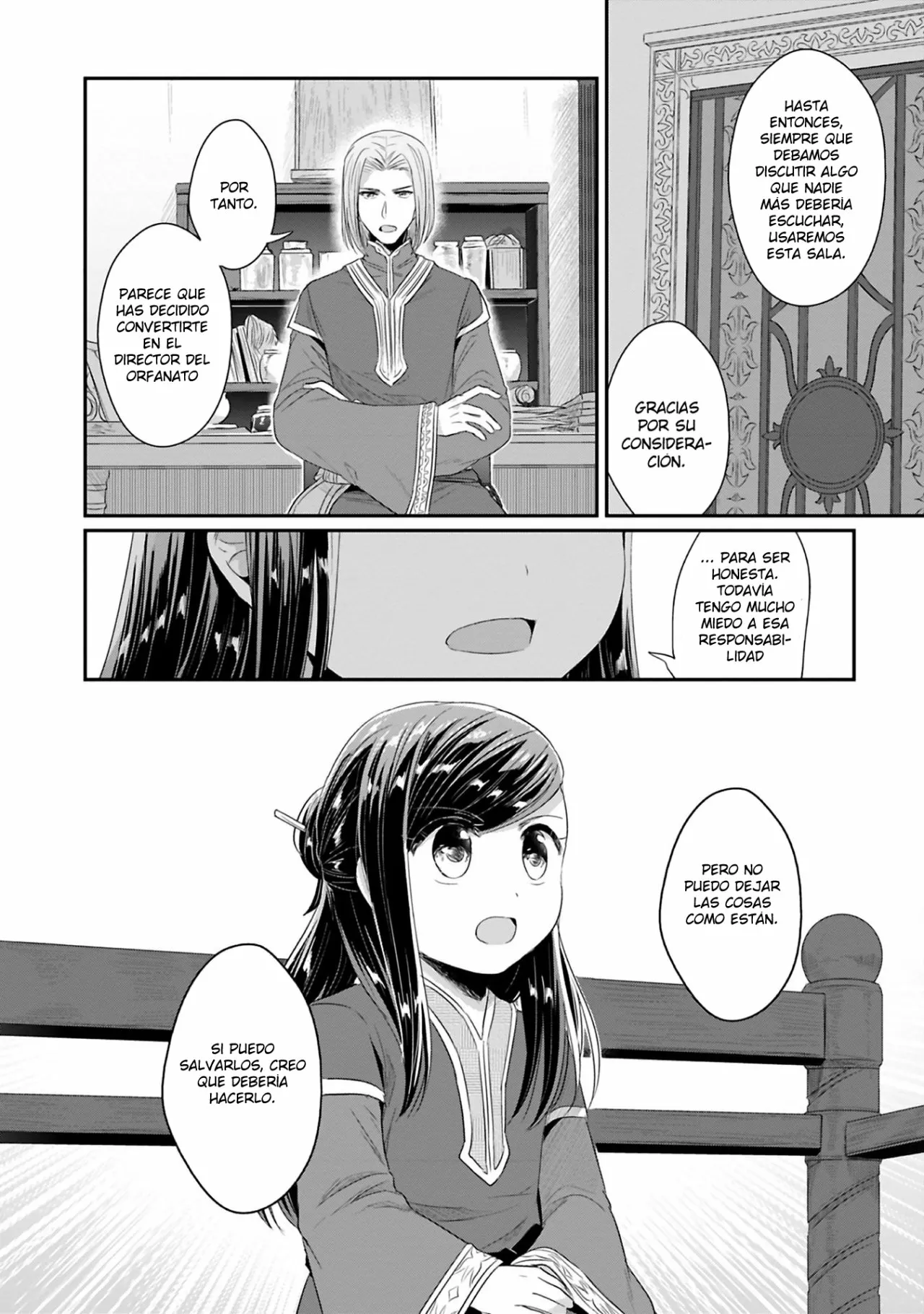 Honzuki no Gekokujou: Shisho ni Naru Tame ni wa Shudan wo Erandeiraremasen Dai 2-bu – Hon no Tame nara Miko ni Naru! Capítulo 9 - Page 26