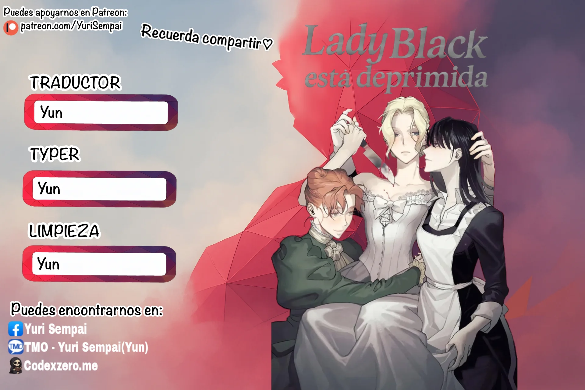 Lady Black está deprimida Capítulo 30 - Page 1