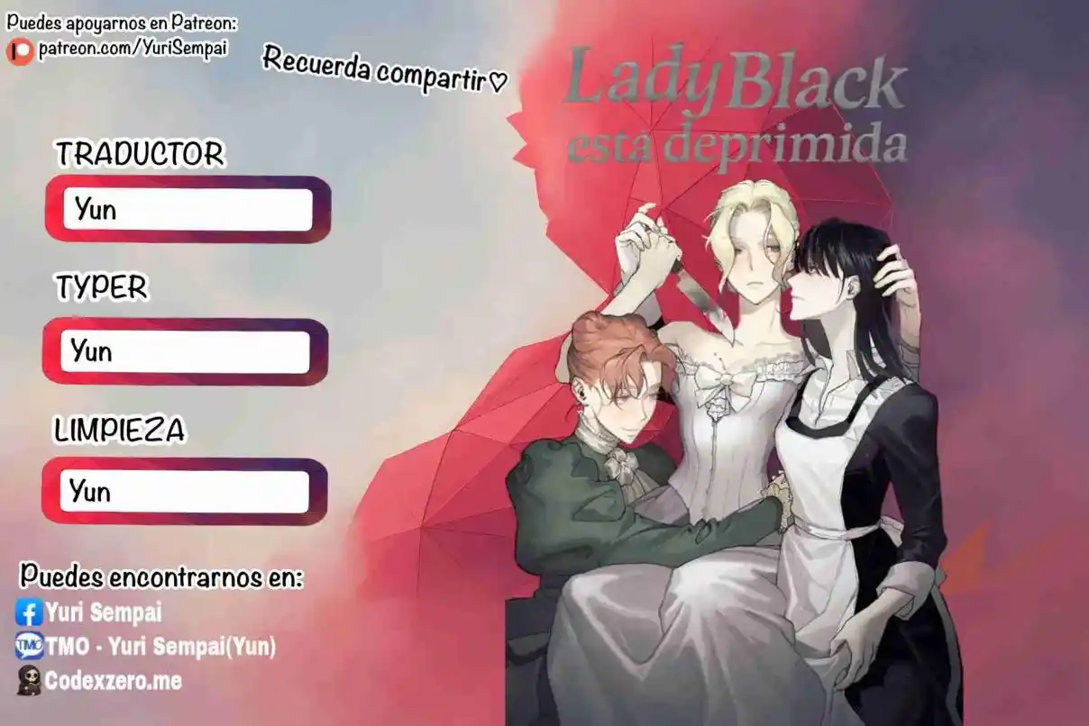 Lady Black está deprimida Capítulo 33 - Page 1