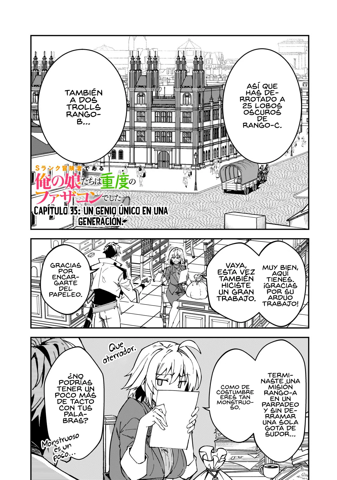 S Rank Boukensha de aru Ore no Musume-tachi wa Juudo no Father Con deshita Capítulo 35 - Page 2