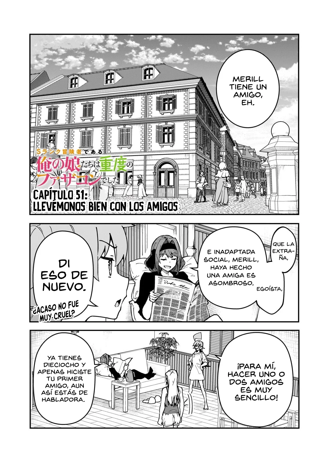 S Rank Boukensha de aru Ore no Musume-tachi wa Juudo no Father Con deshita Capítulo 51 - Page 3