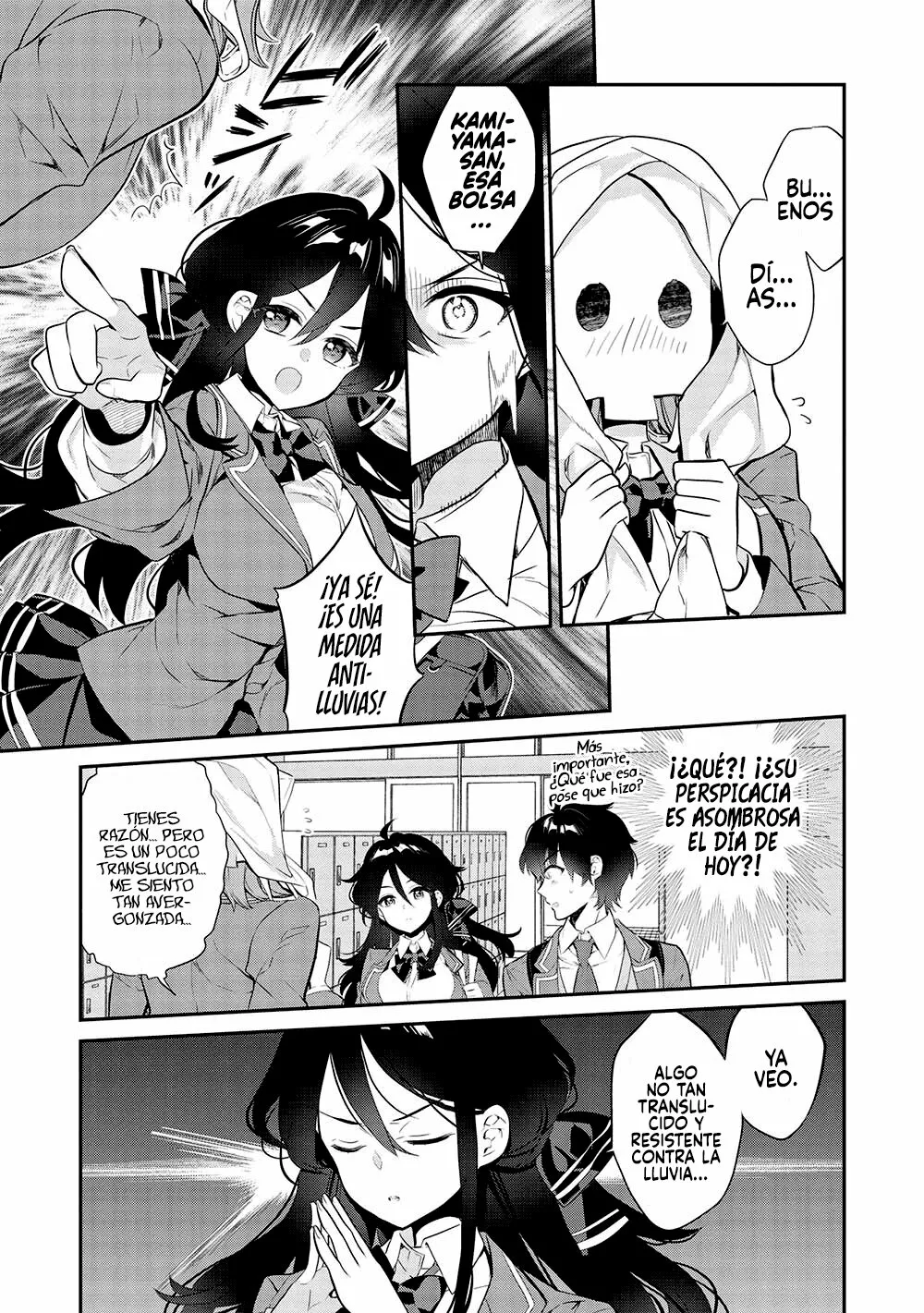 Kamiyama-san no Kamibukuro no Naka ni wa Capítulo 13 - Page 9