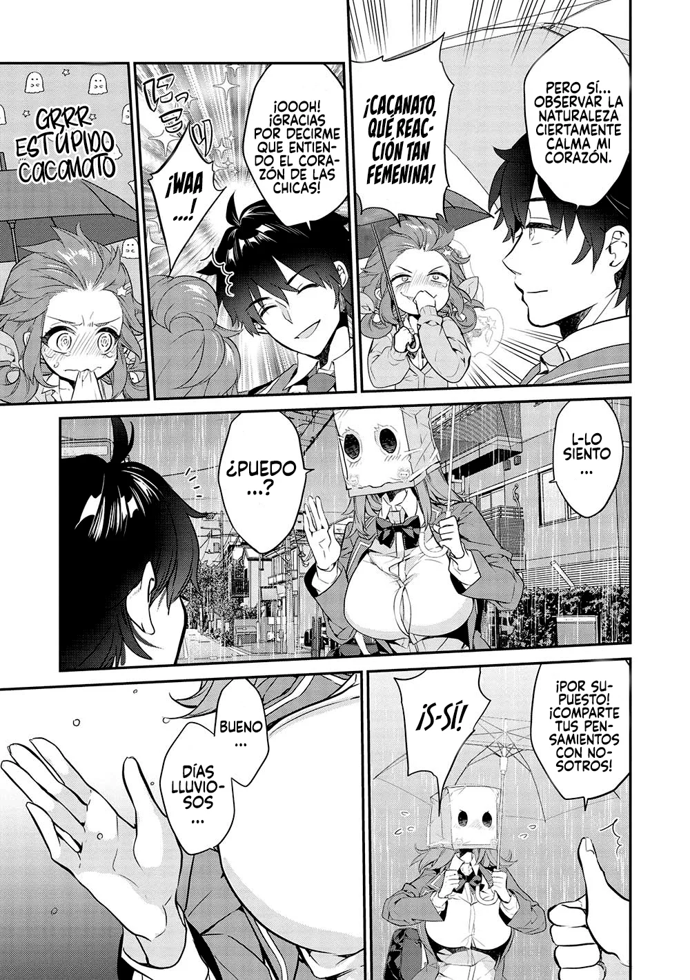 Kamiyama-san no Kamibukuro no Naka ni wa Capítulo 14 - Page 17