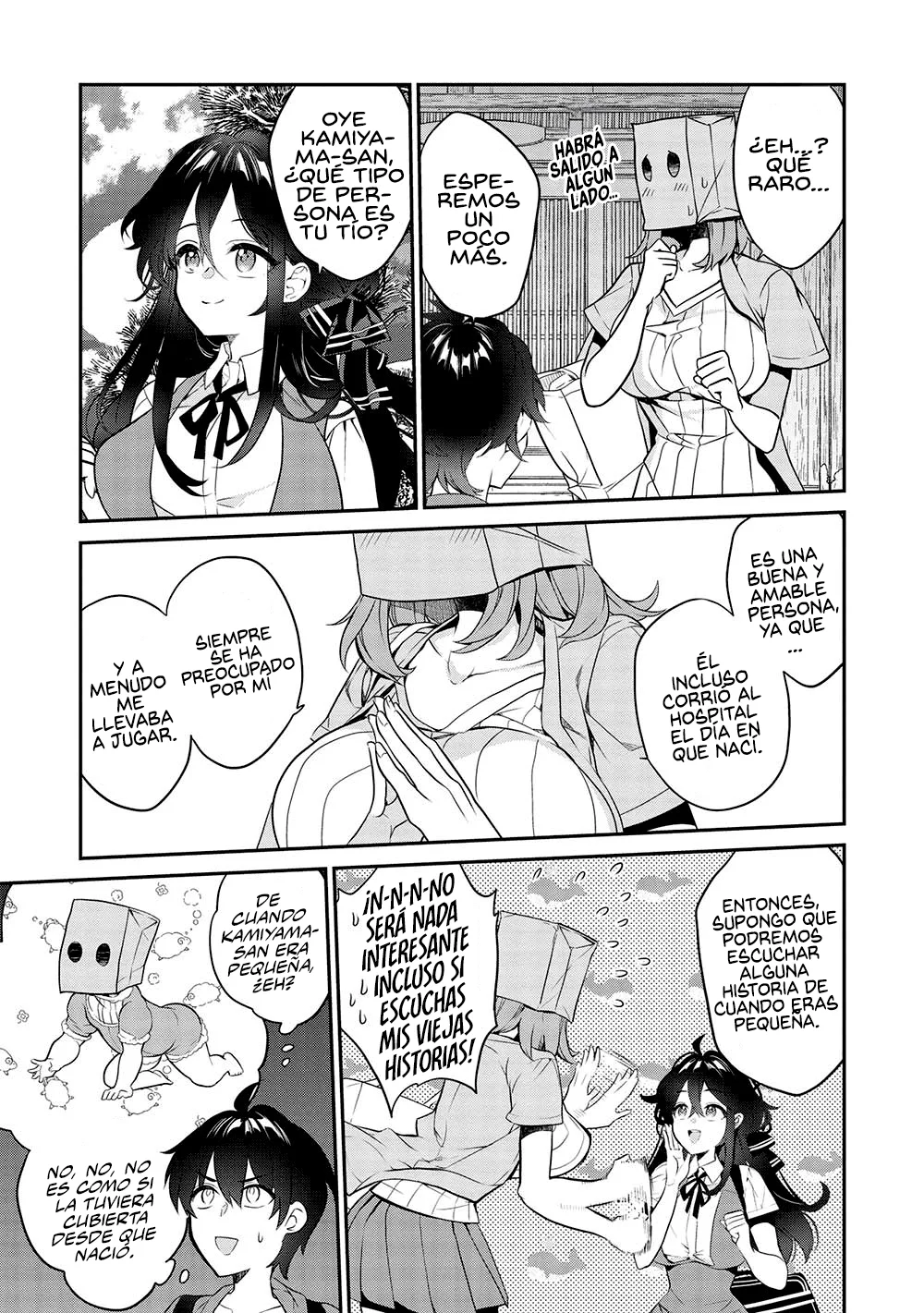 Kamiyama-san no Kamibukuro no Naka ni wa Capítulo 16 - Page 7