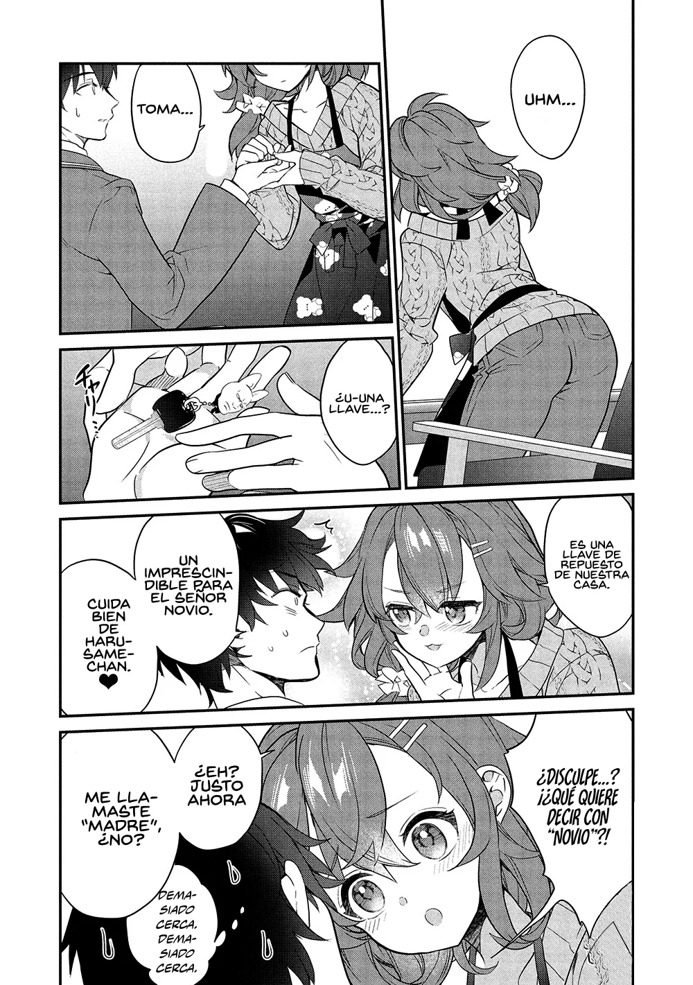 Kamiyama-san no Kamibukuro no Naka ni wa Capítulo 24 - Page 15