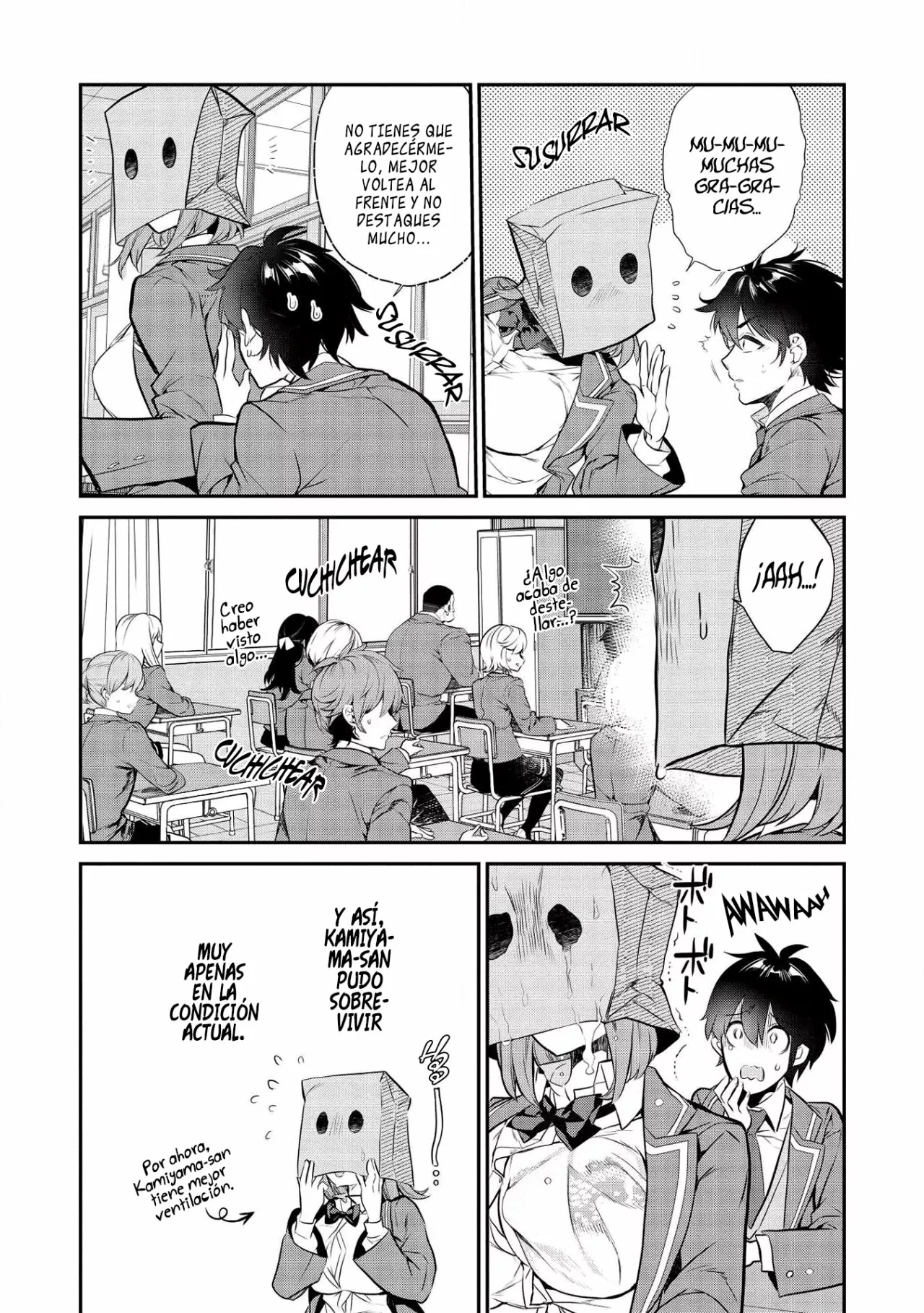 Kamiyama-san no Kamibukuro no Naka ni wa Capítulo 3 - Page 12