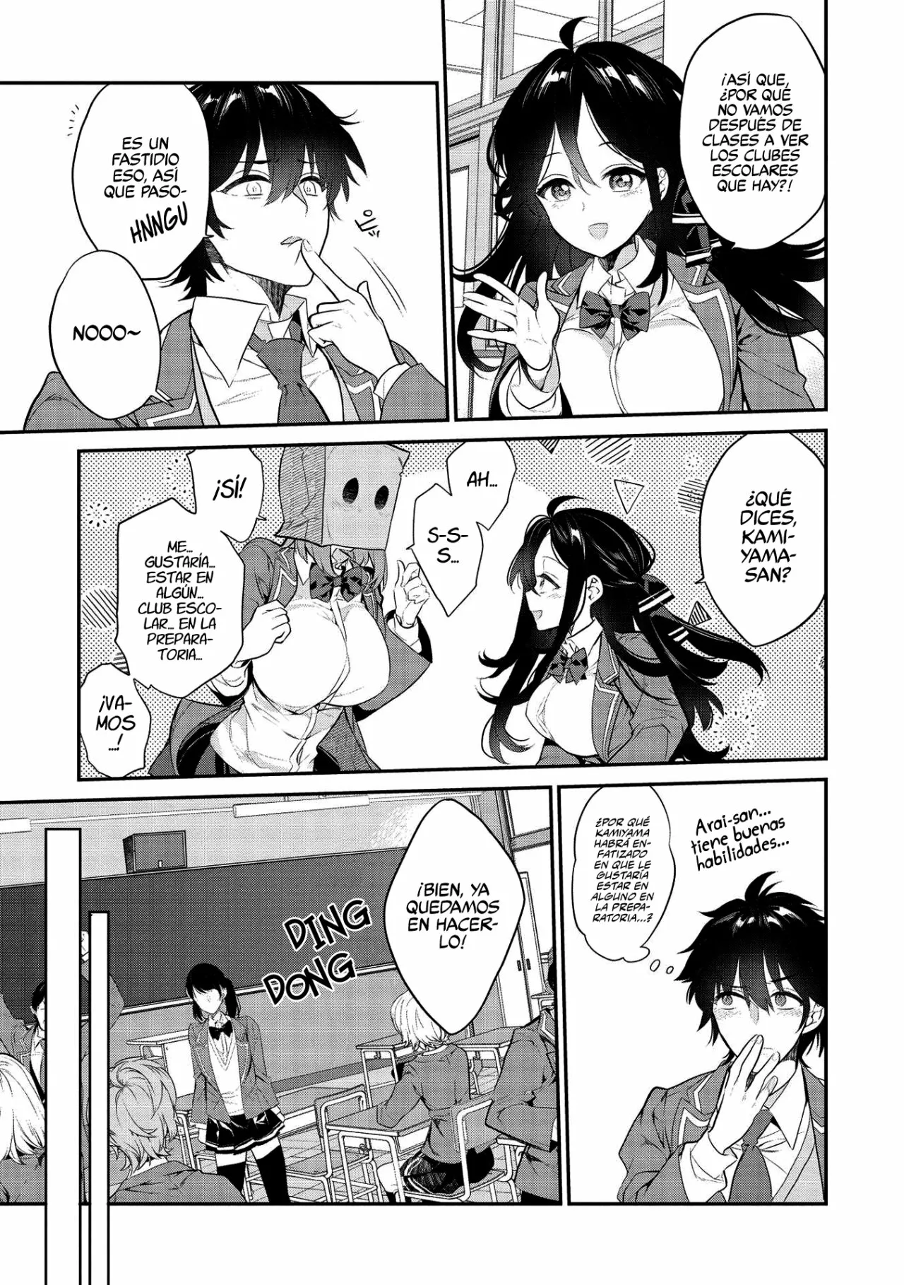 Kamiyama-san no Kamibukuro no Naka ni wa Capítulo 4 - Page 9