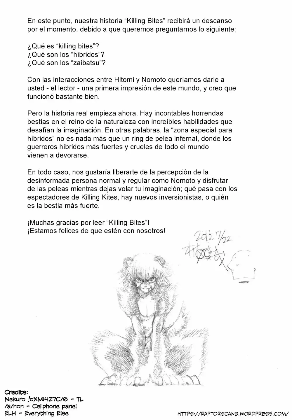 Killing Bites Capítulo 30 - Page 45
