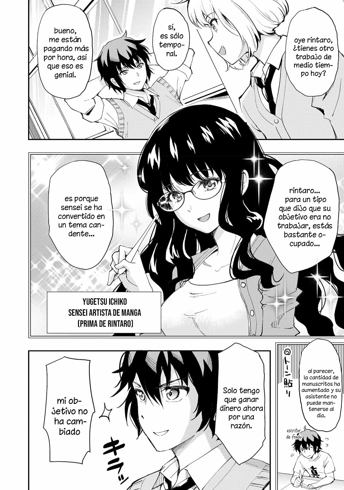 Isshou Hatarakitakunai Ore ga Classmate no Daininki Idol ni Natsukaretara Capítulo 1 - Page 10