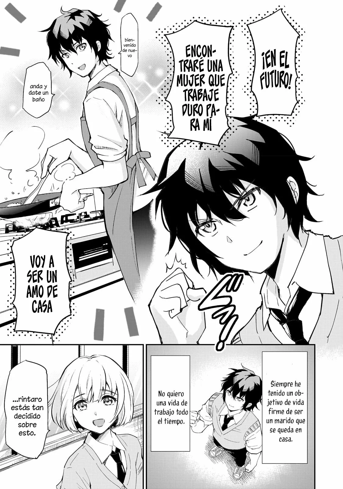 Isshou Hatarakitakunai Ore ga Classmate no Daininki Idol ni Natsukaretara Capítulo 1 - Page 11