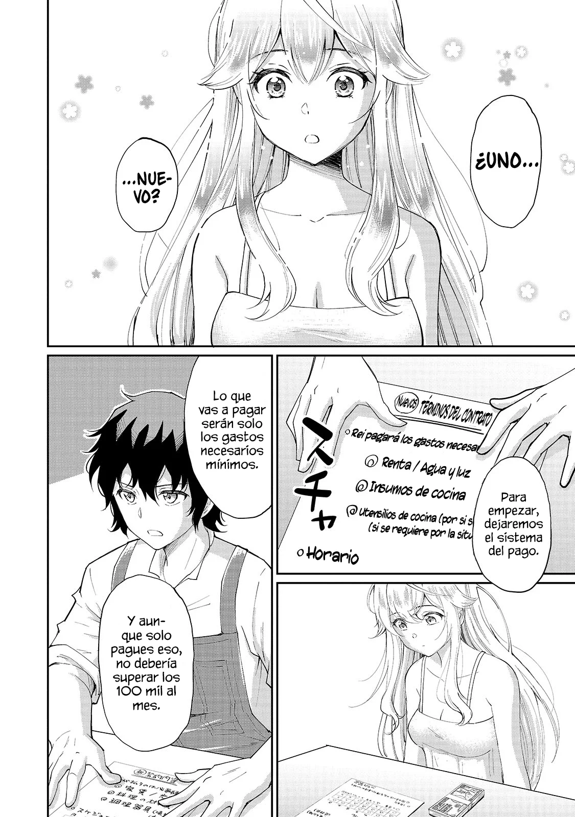 Isshou Hatarakitakunai Ore ga Classmate no Daininki Idol ni Natsukaretara Capítulo 10.1 - Page 4