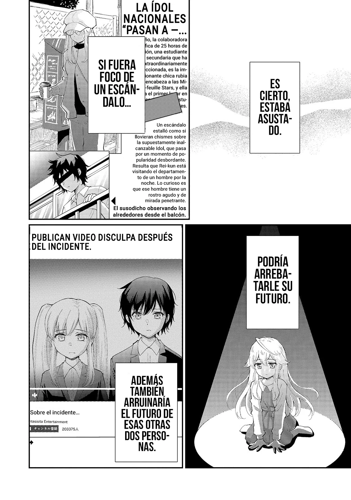 Isshou Hatarakitakunai Ore ga Classmate no Daininki Idol ni Natsukaretara Capítulo 10.1 - Page 8