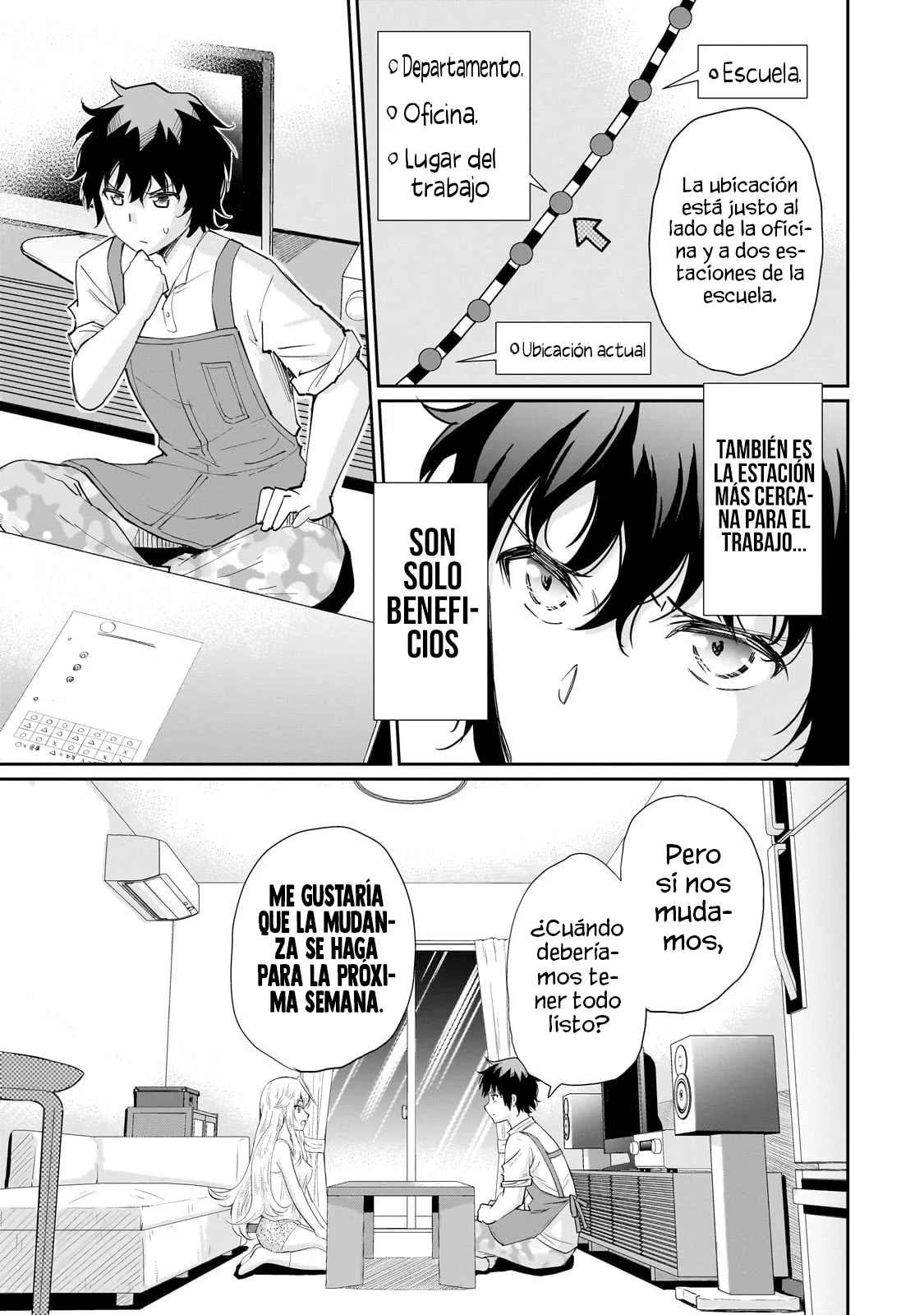 Isshou Hatarakitakunai Ore ga Classmate no Daininki Idol ni Natsukaretara Capítulo 10.2 - Page 7