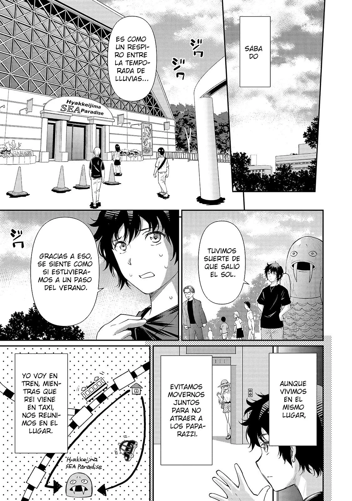 Isshou Hatarakitakunai Ore ga Classmate no Daininki Idol ni Natsukaretara Capítulo 18.1 - Page 7