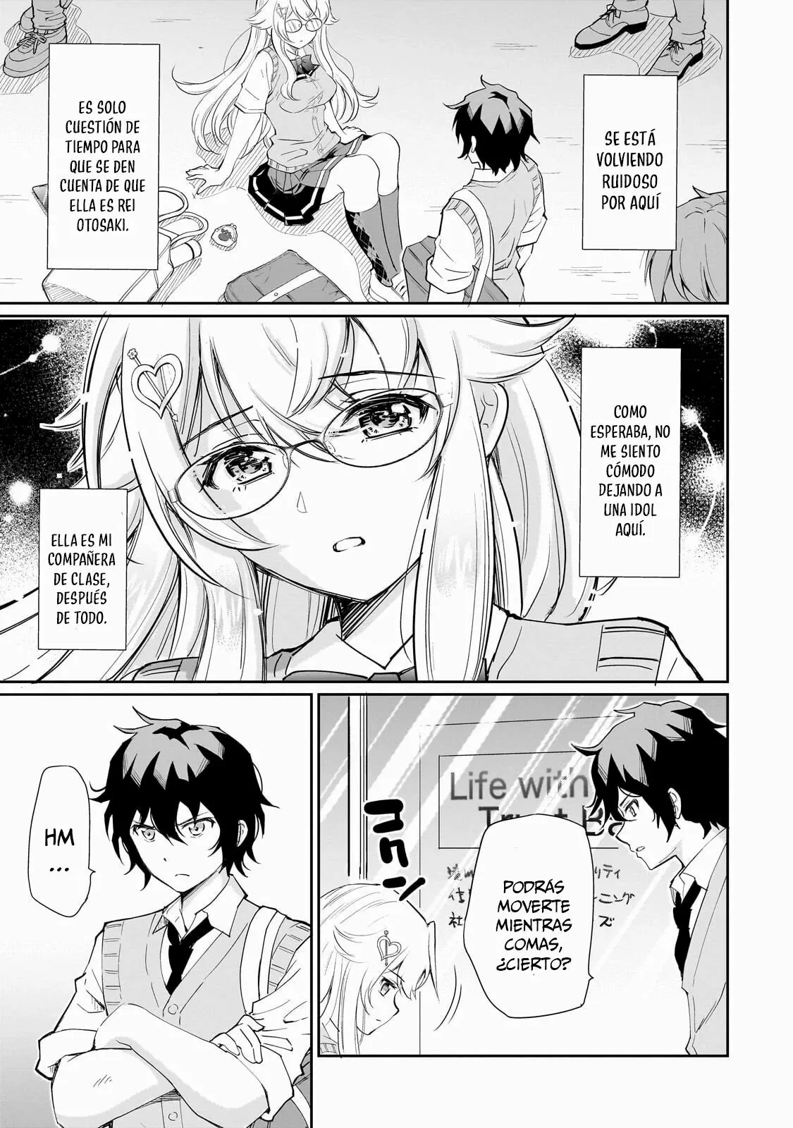 Isshou Hatarakitakunai Ore ga Classmate no Daininki Idol ni Natsukaretara Capítulo 2 - Page 4