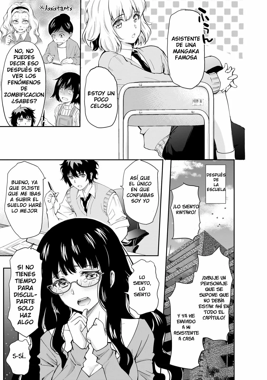 Isshou Hatarakitakunai Ore ga Classmate no Daininki Idol ni Natsukaretara Capítulo 3 - Page 10