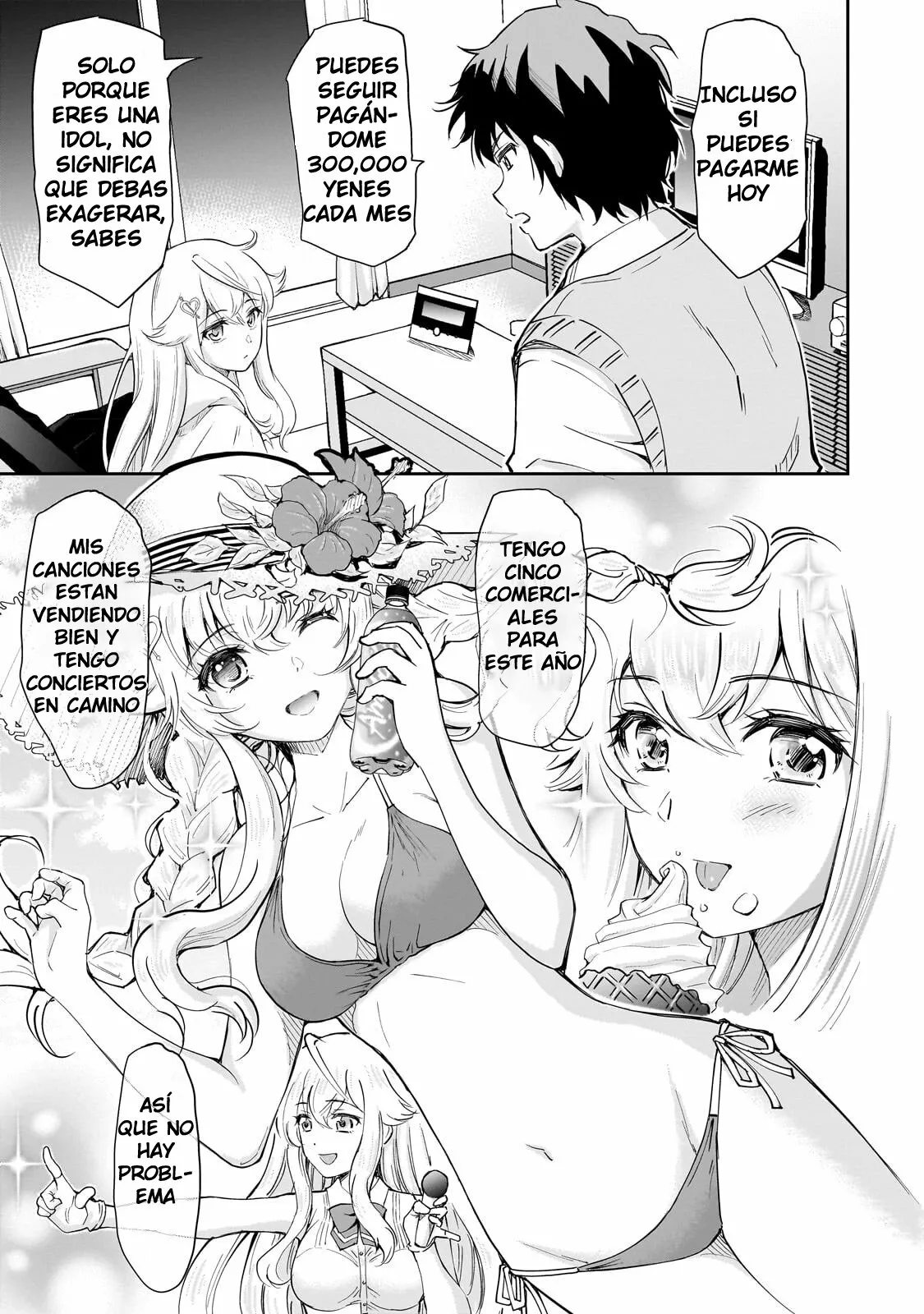 Isshou Hatarakitakunai Ore ga Classmate no Daininki Idol ni Natsukaretara Capítulo 3 - Page 20