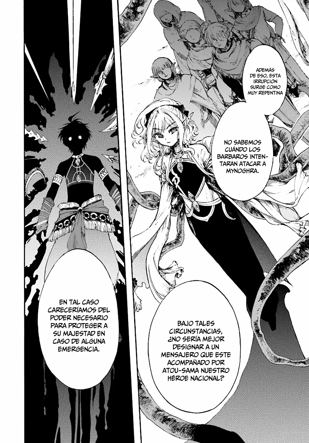 Isekai Mokushiroku Mynoghra: Hametsu no Bunmei de Hajimeru Sekai Seifuku Capítulo 11.1 - Page 13