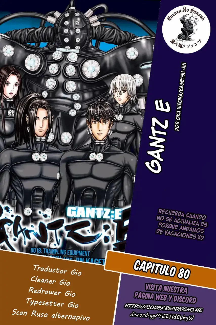 Gantz:E Capítulo 80 - Page 1