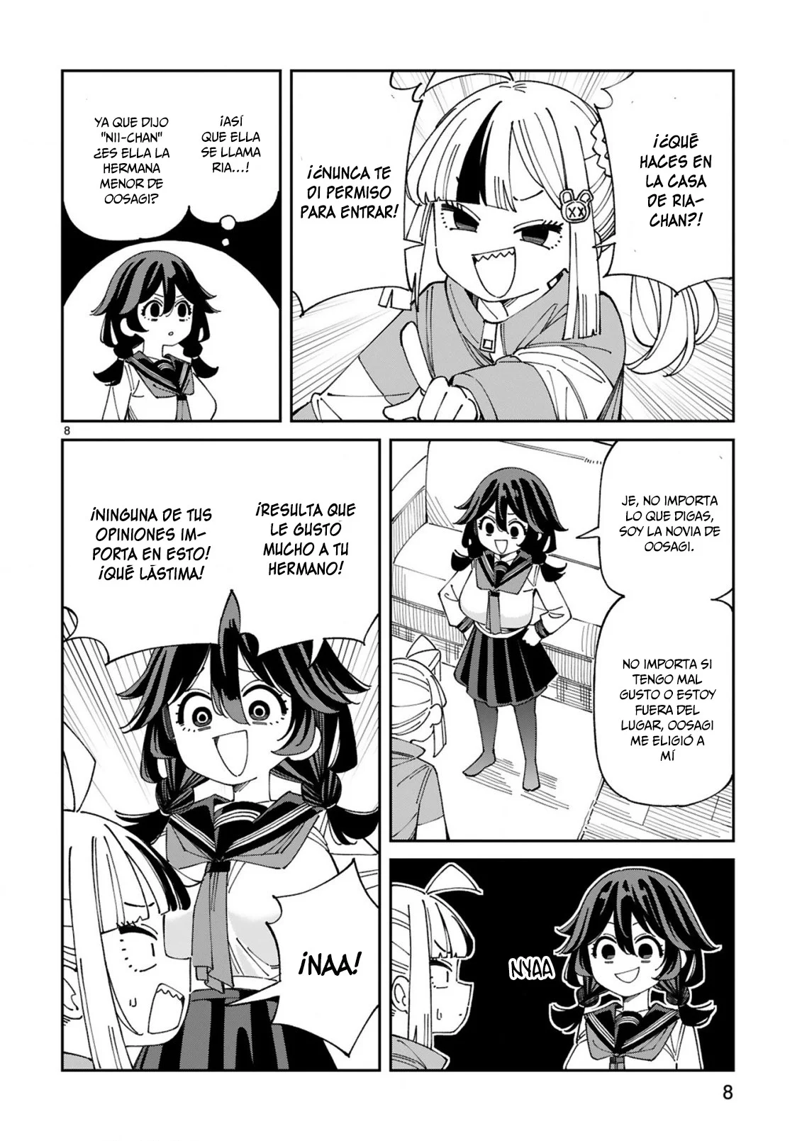 Uso kareshi demo iikara tonikaku shitai mashiro-chan Capítulo 10 - Page 9