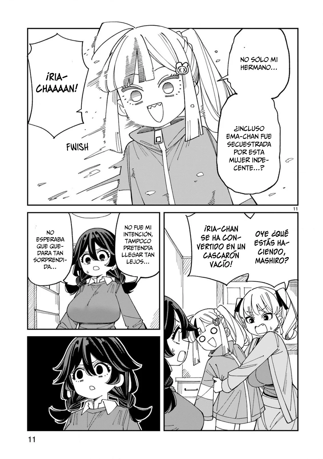 Uso kareshi demo iikara tonikaku shitai mashiro-chan Capítulo 11 - Page 12