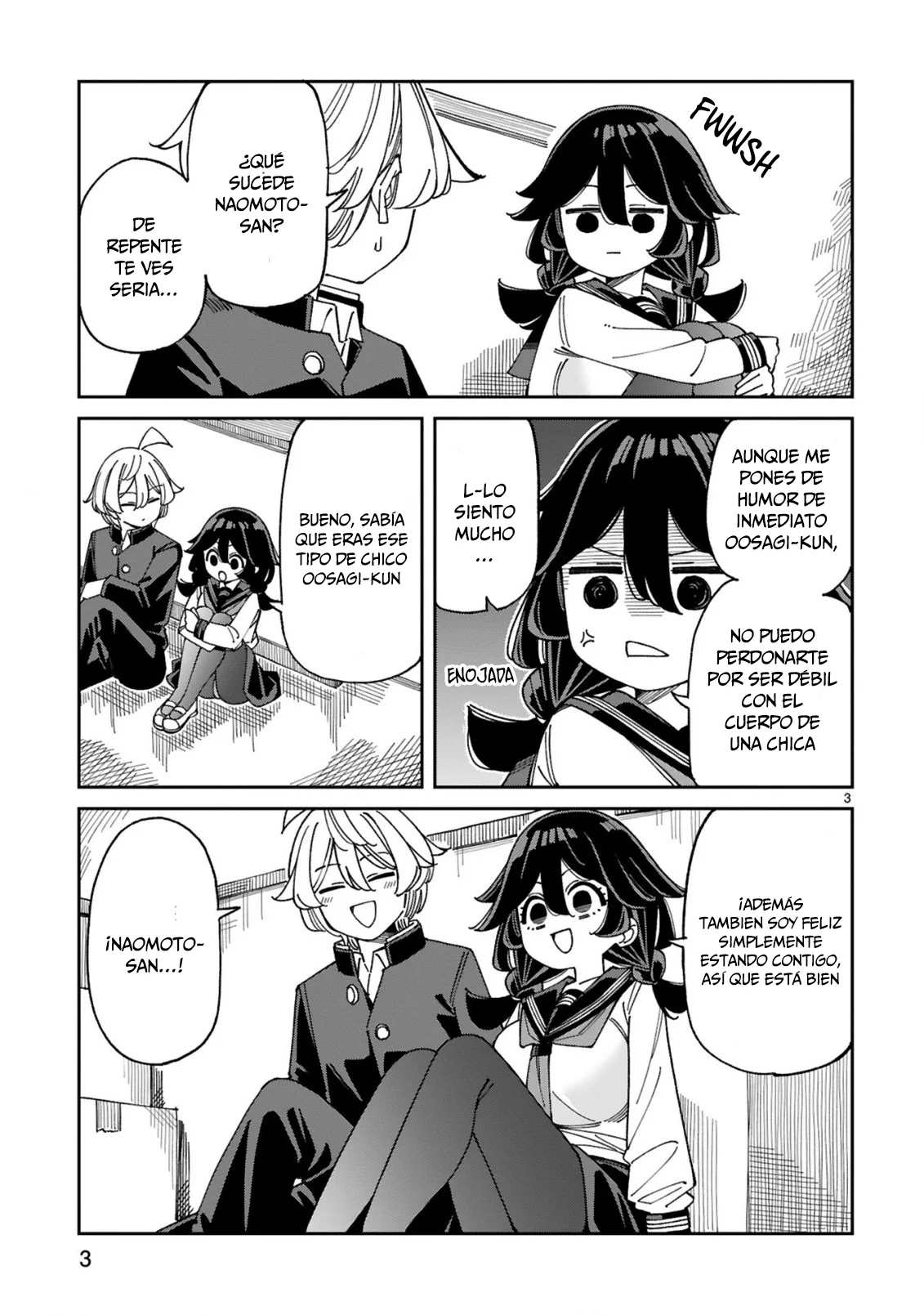 Uso kareshi demo iikara tonikaku shitai mashiro-chan Capítulo 12 - Page 4