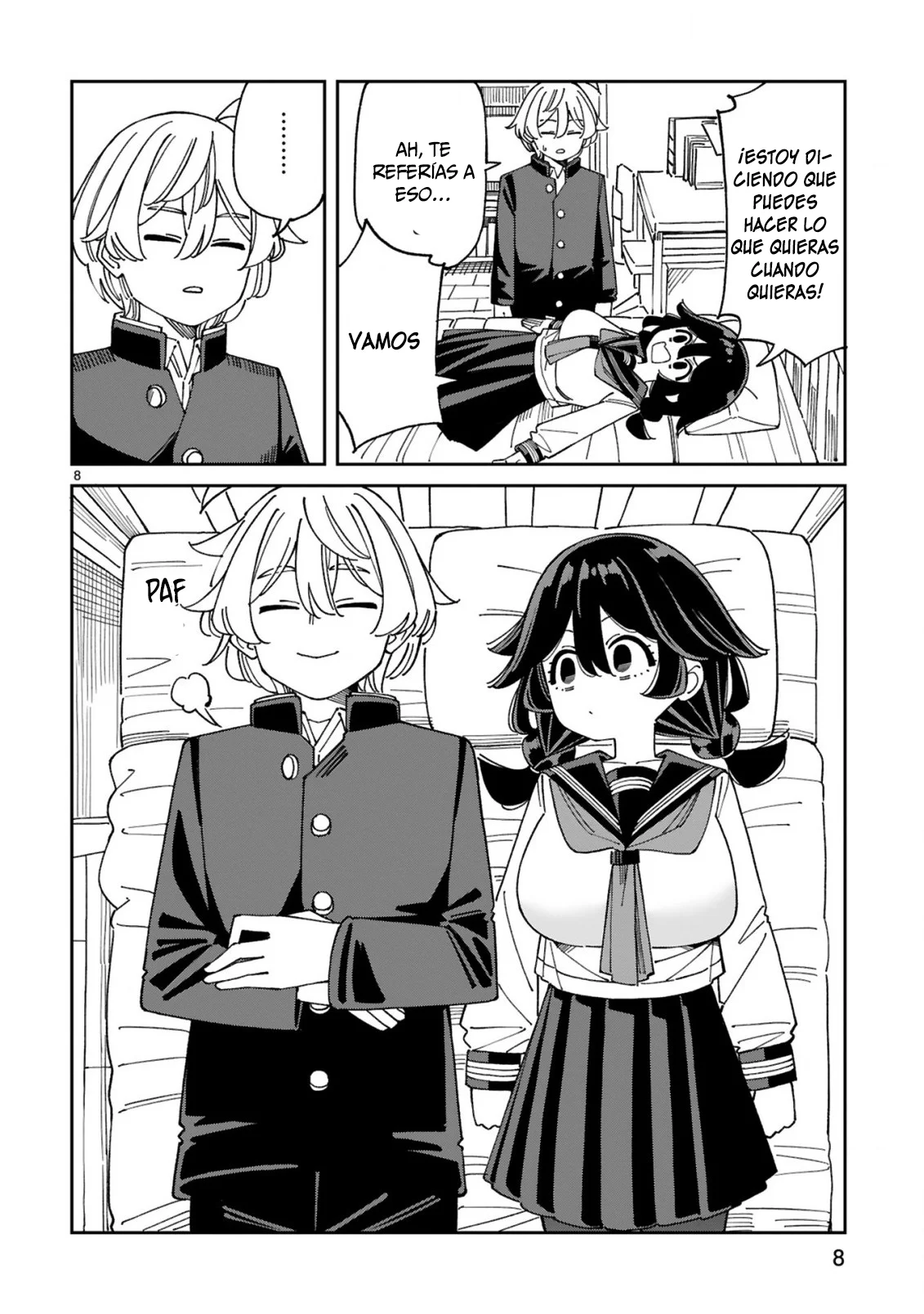 Uso kareshi demo iikara tonikaku shitai mashiro-chan Capítulo 13 - Page 9