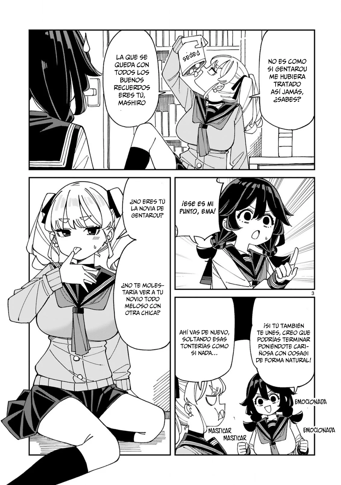 Uso kareshi demo iikara tonikaku shitai mashiro-chan Capítulo 14 - Page 4