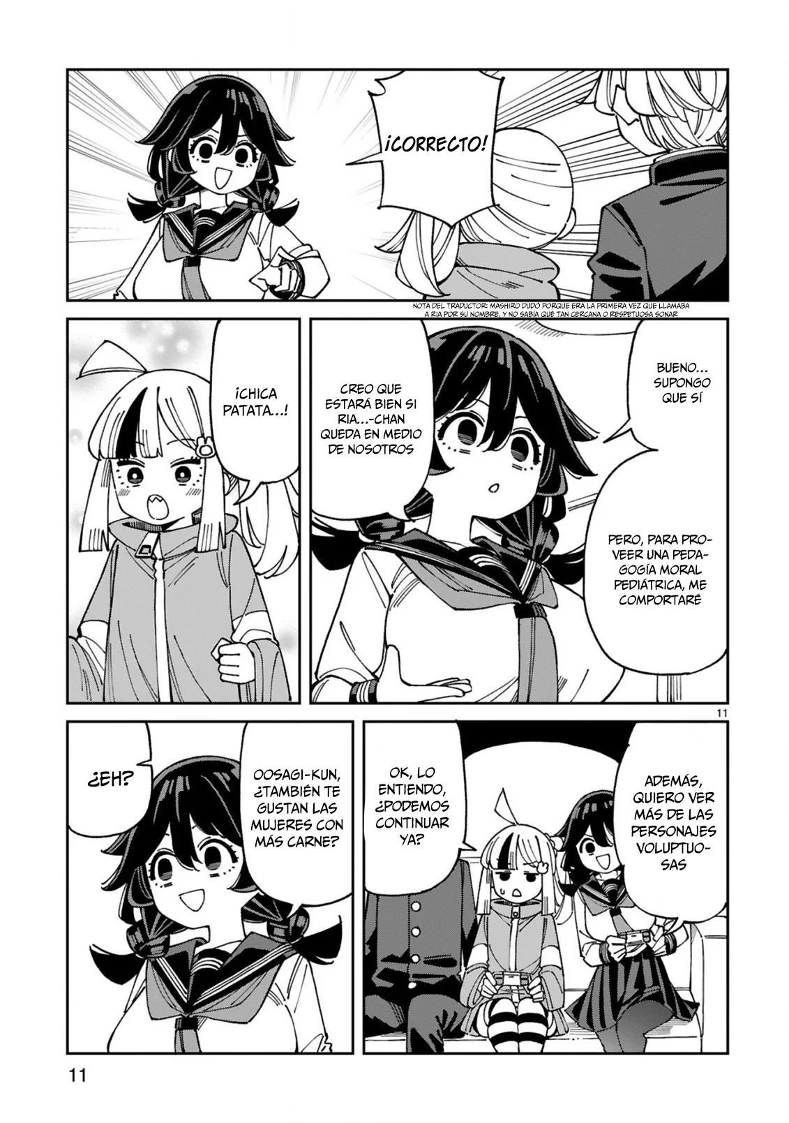 Uso kareshi demo iikara tonikaku shitai mashiro-chan Capítulo 15 - Page 12