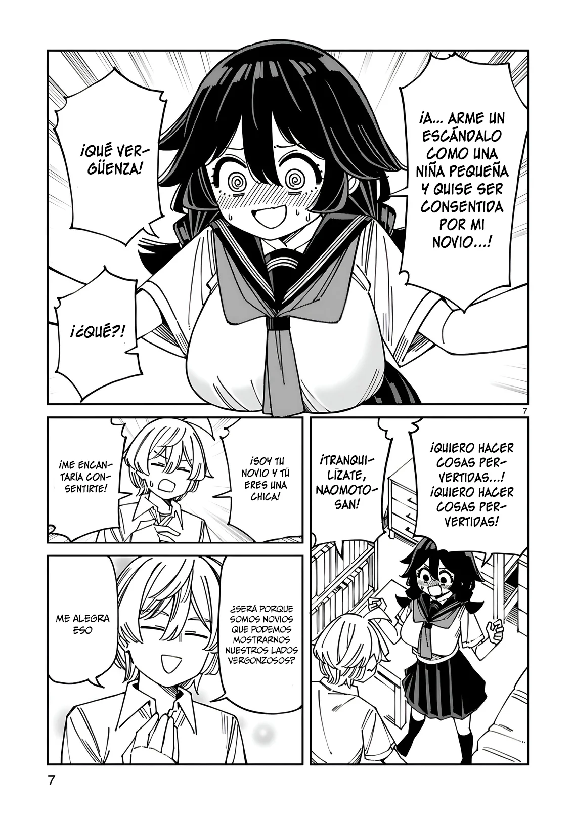 Uso kareshi demo iikara tonikaku shitai mashiro-chan Capítulo 16 - Page 8