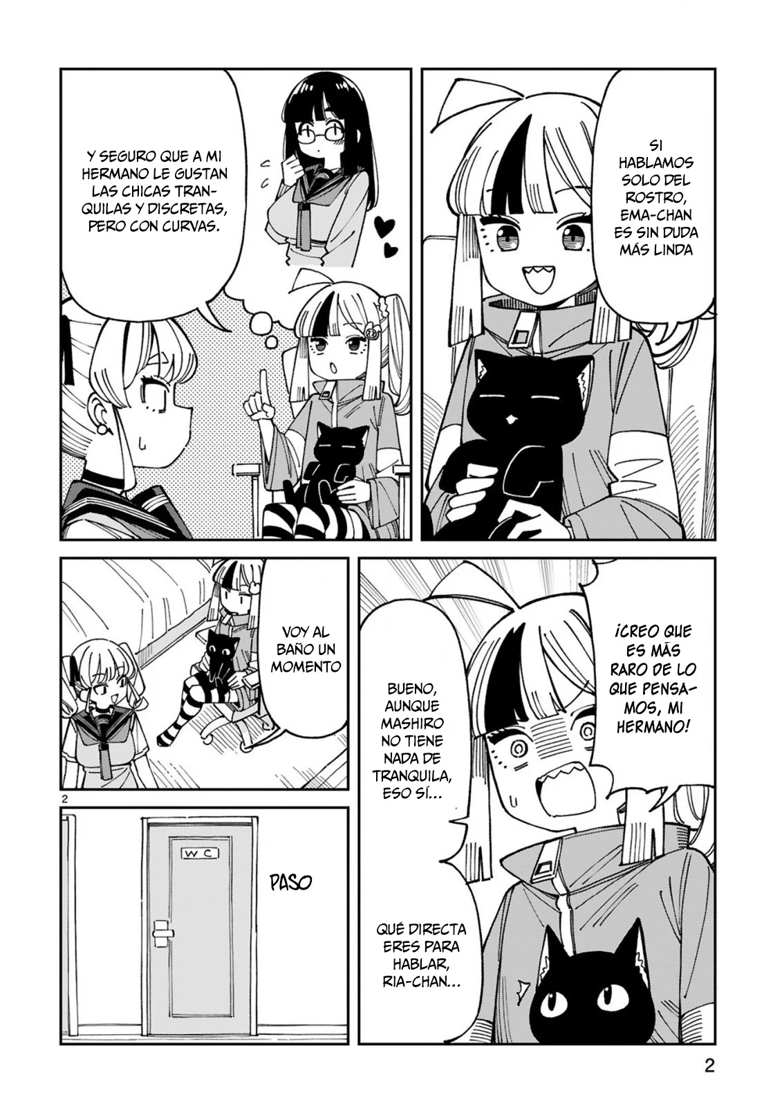 Uso kareshi demo iikara tonikaku shitai mashiro-chan Capítulo 17.5 - Page 3