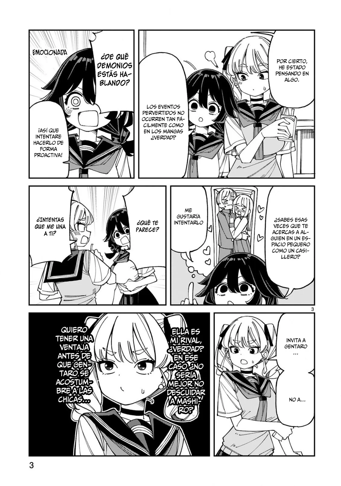 Uso kareshi demo iikara tonikaku shitai mashiro-chan Capítulo 17 - Page 4