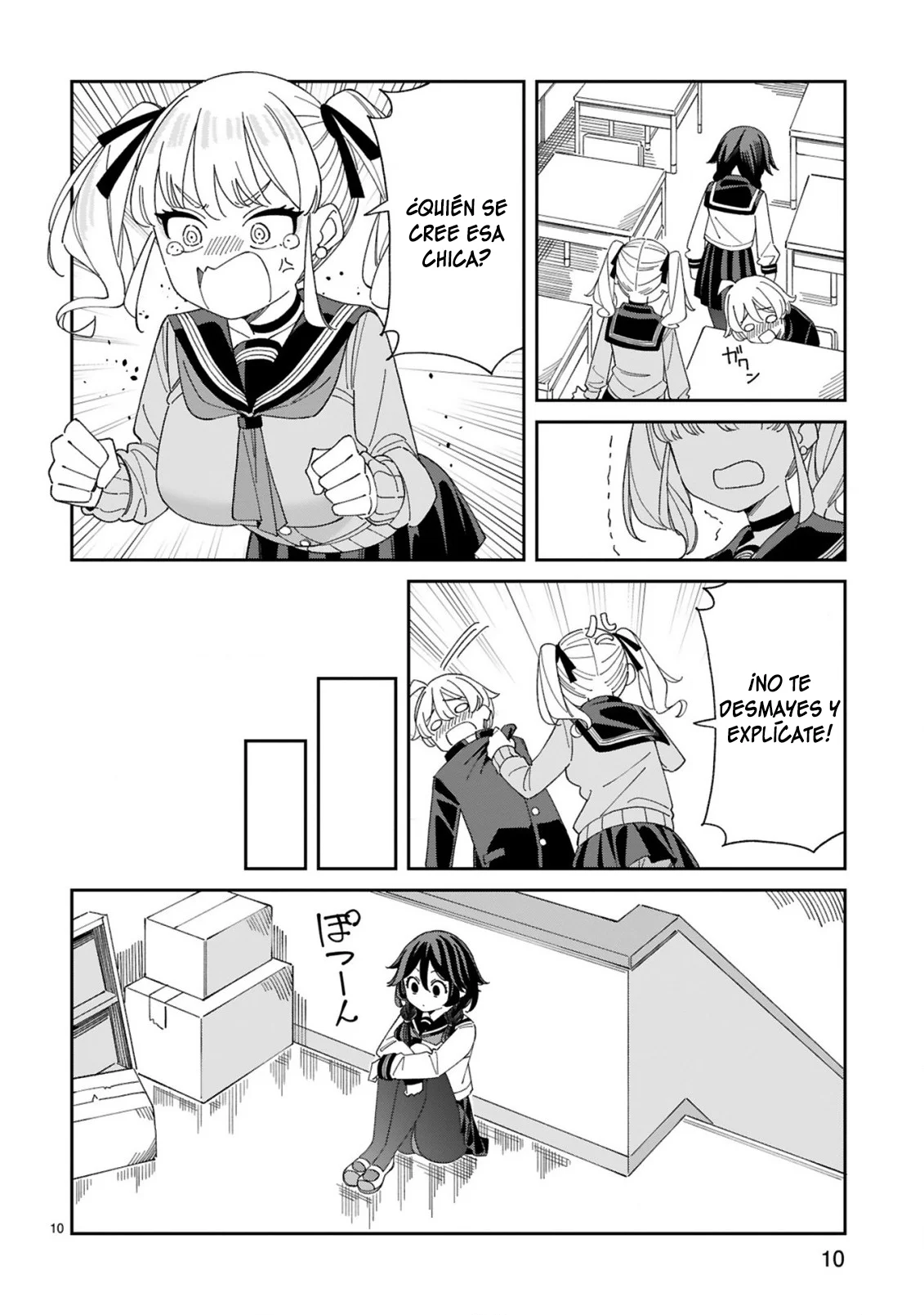 Uso kareshi demo iikara tonikaku shitai mashiro-chan Capítulo 2 - Page 10