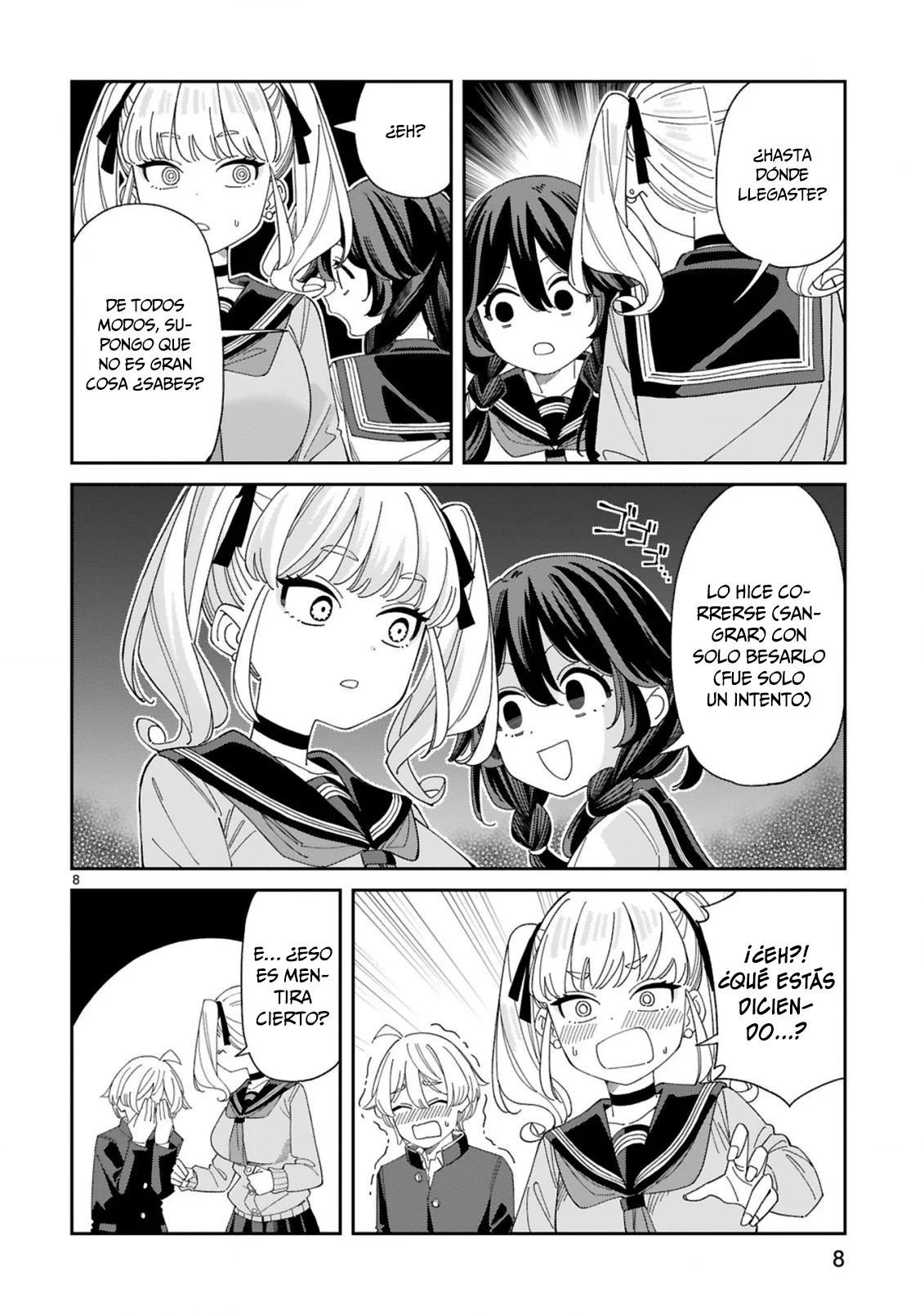 Uso kareshi demo iikara tonikaku shitai mashiro-chan Capítulo 2 - Page 8