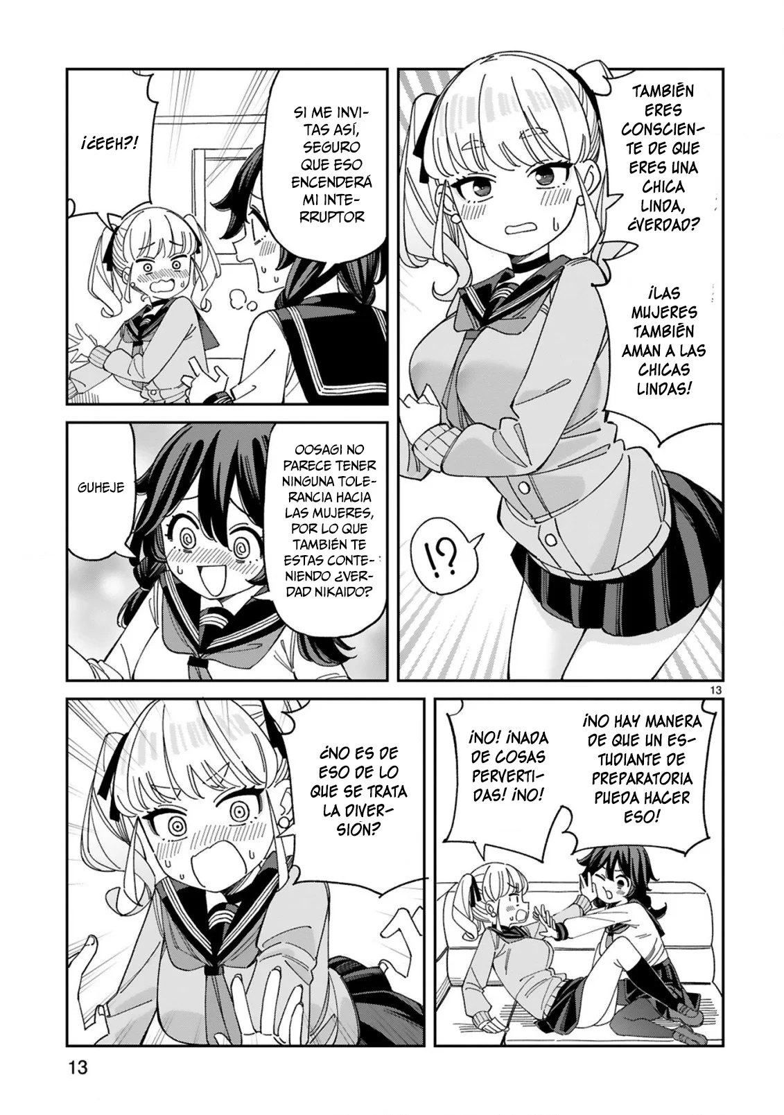 Uso kareshi demo iikara tonikaku shitai mashiro-chan Capítulo 3 - Page 13