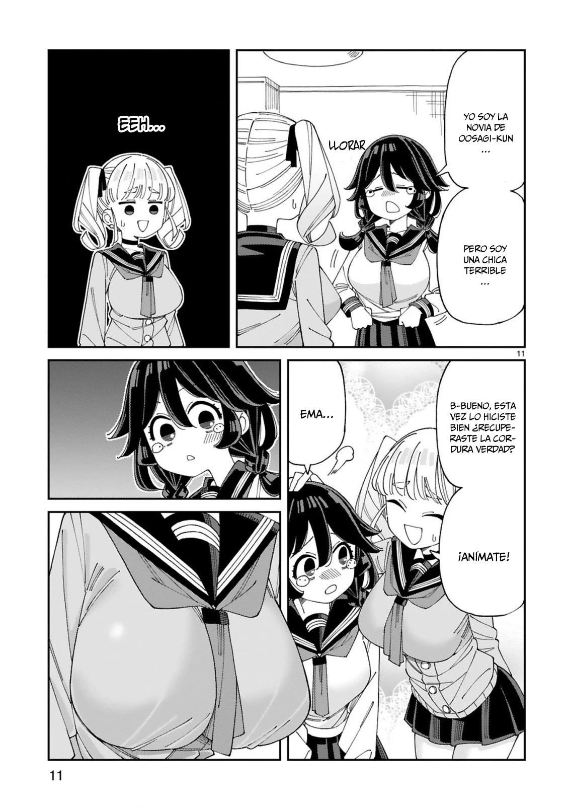 Uso kareshi demo iikara tonikaku shitai mashiro-chan Capítulo 8 - Page 12