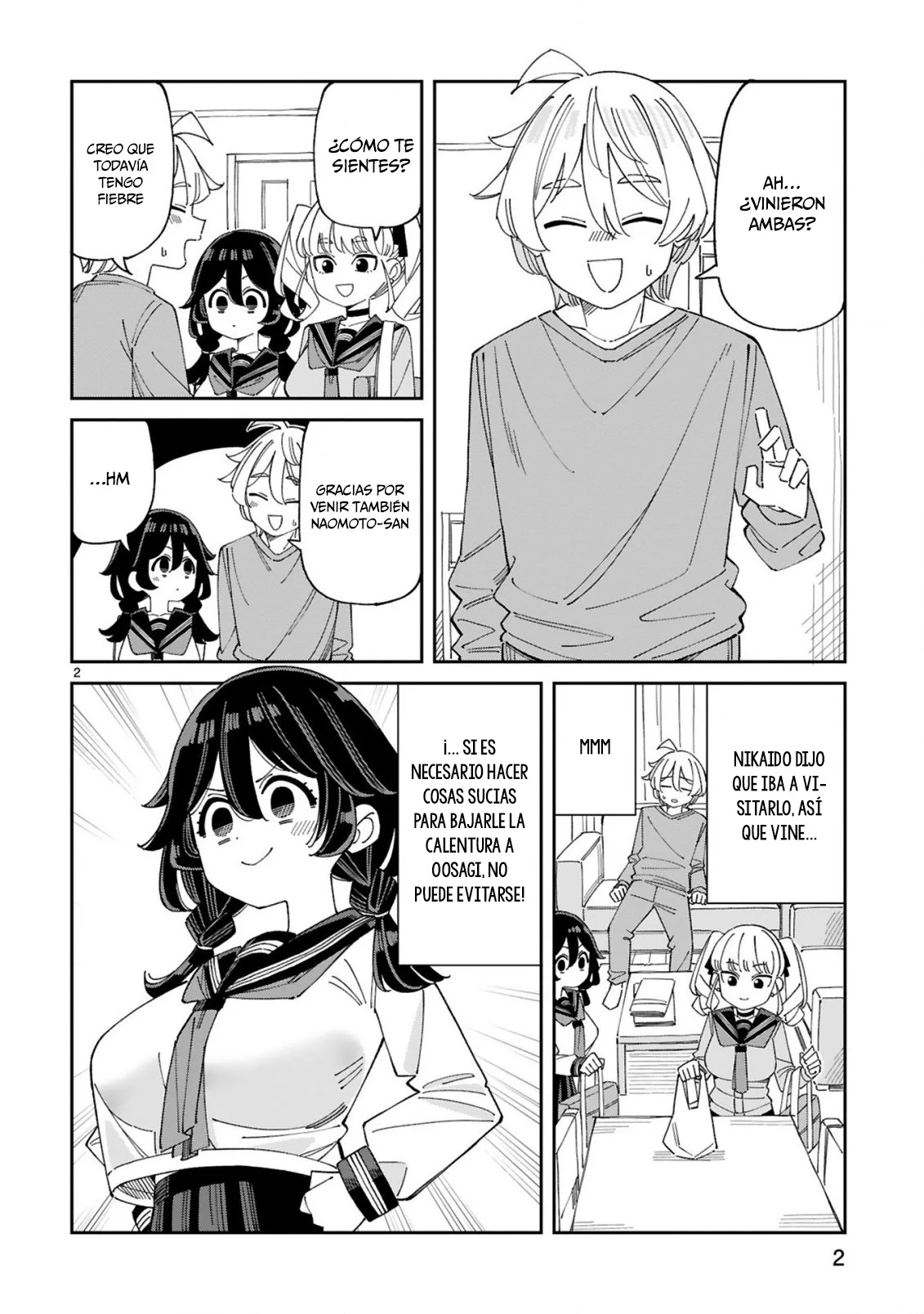 Uso kareshi demo iikara tonikaku shitai mashiro-chan Capítulo 8 - Page 3
